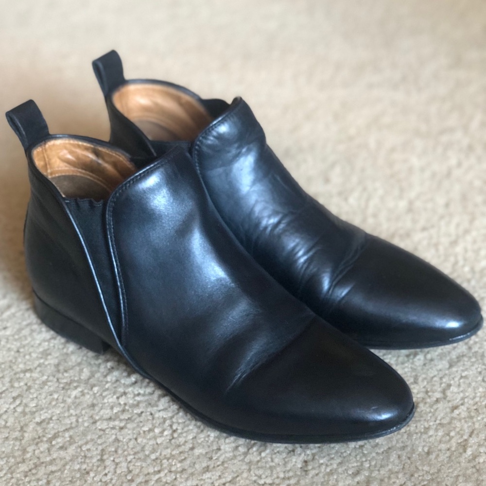 Black Chloe Chelsea Booties